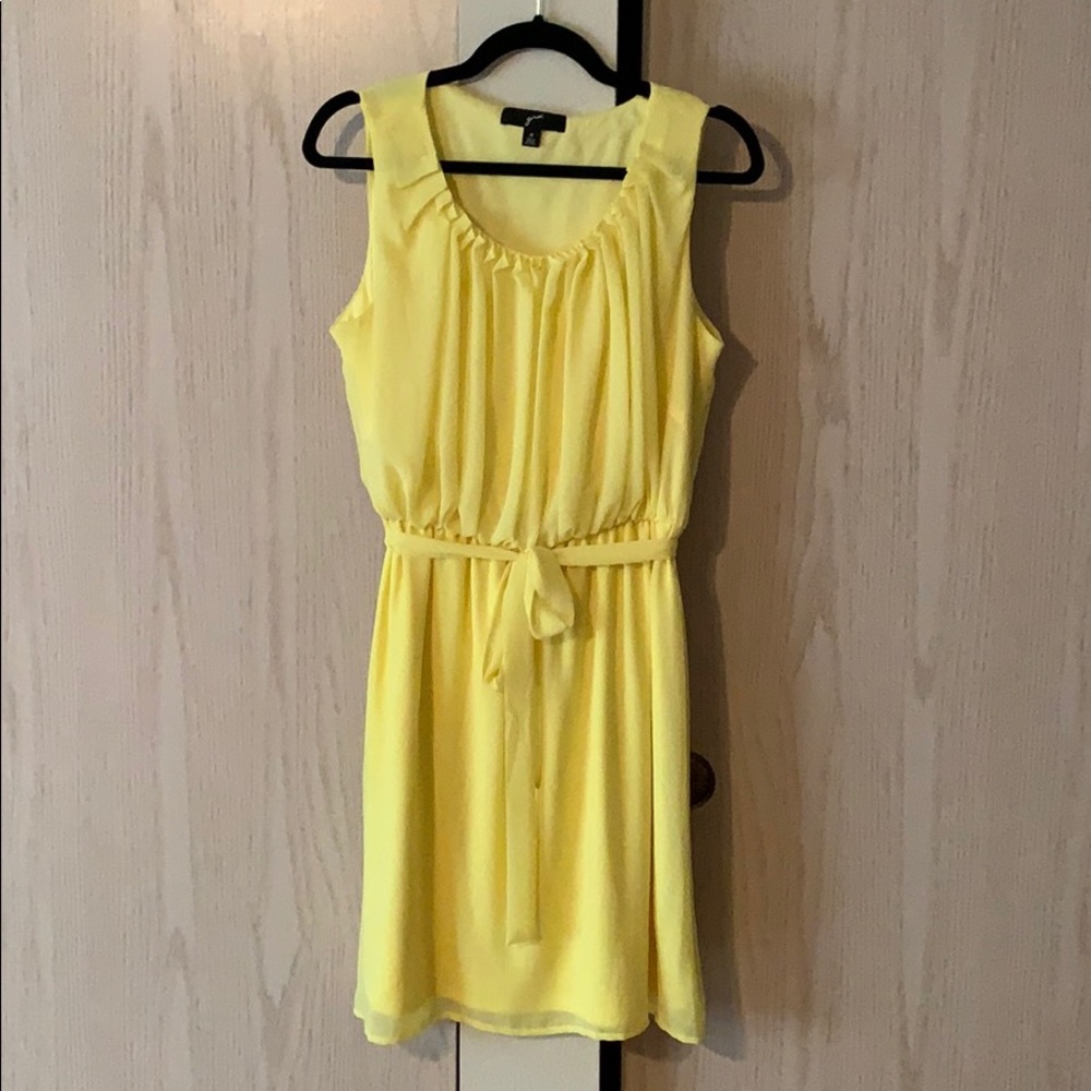 Yellow dress